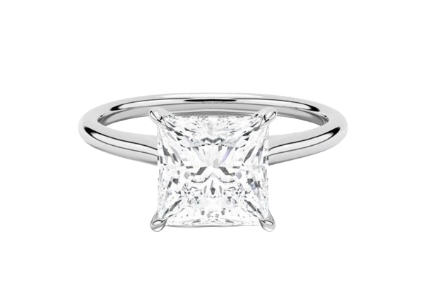 Cushion diamond ring